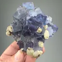 Fluorite with Calcite - image 2