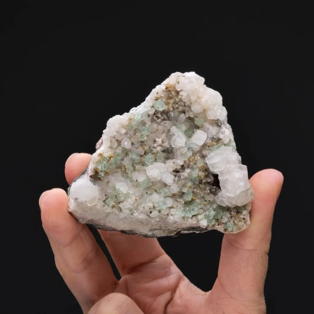 Fluorite with Calcite - image 2