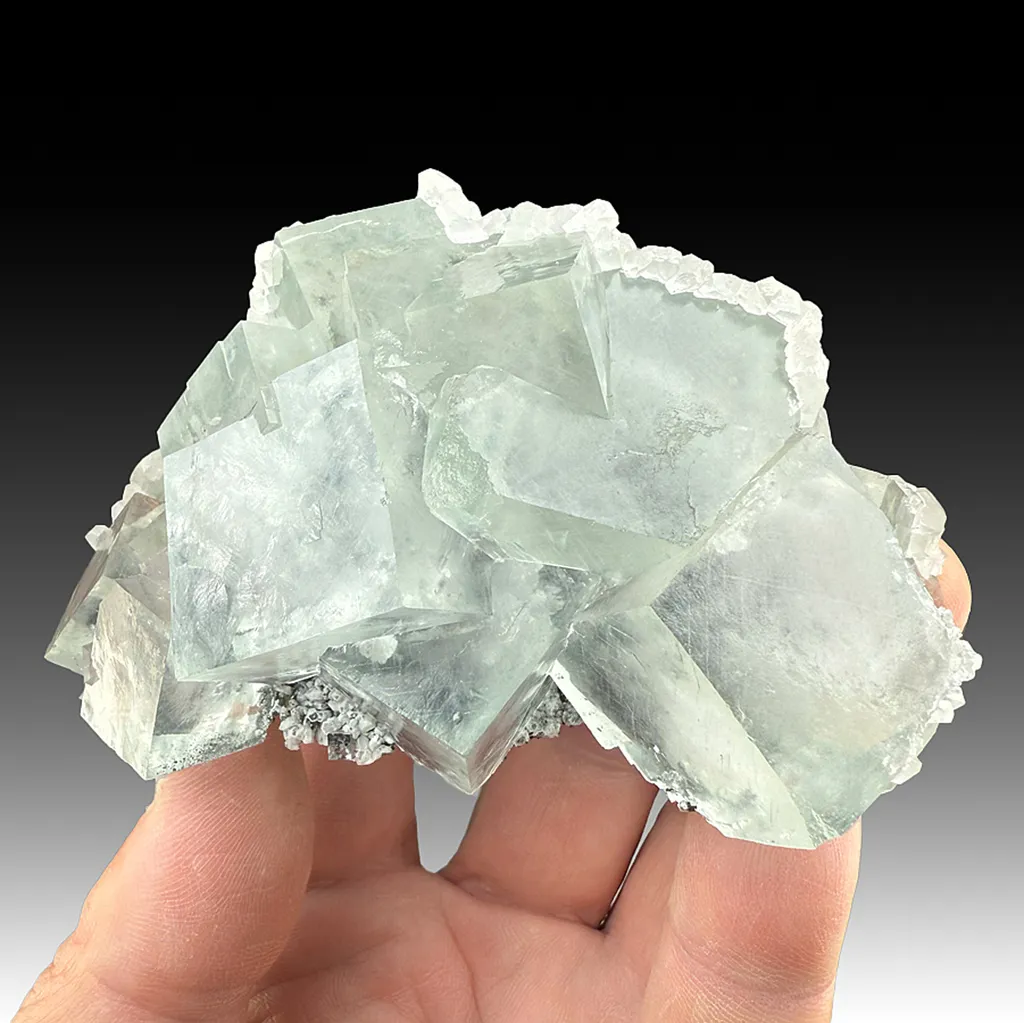 Fluorite with Calcite image