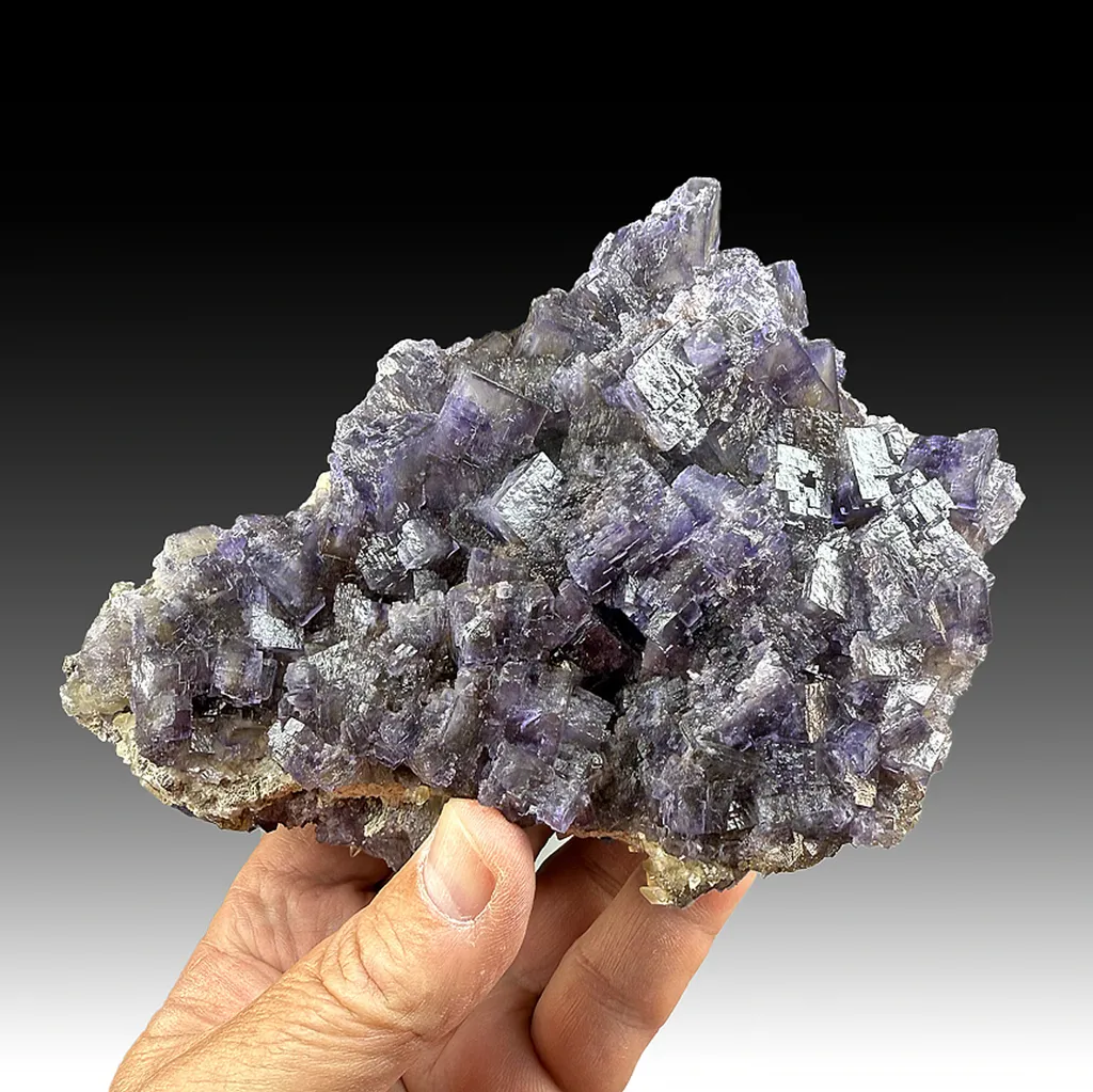 Fluorite with Calcite image