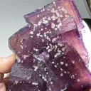 Fluorite with Calcite - image 2