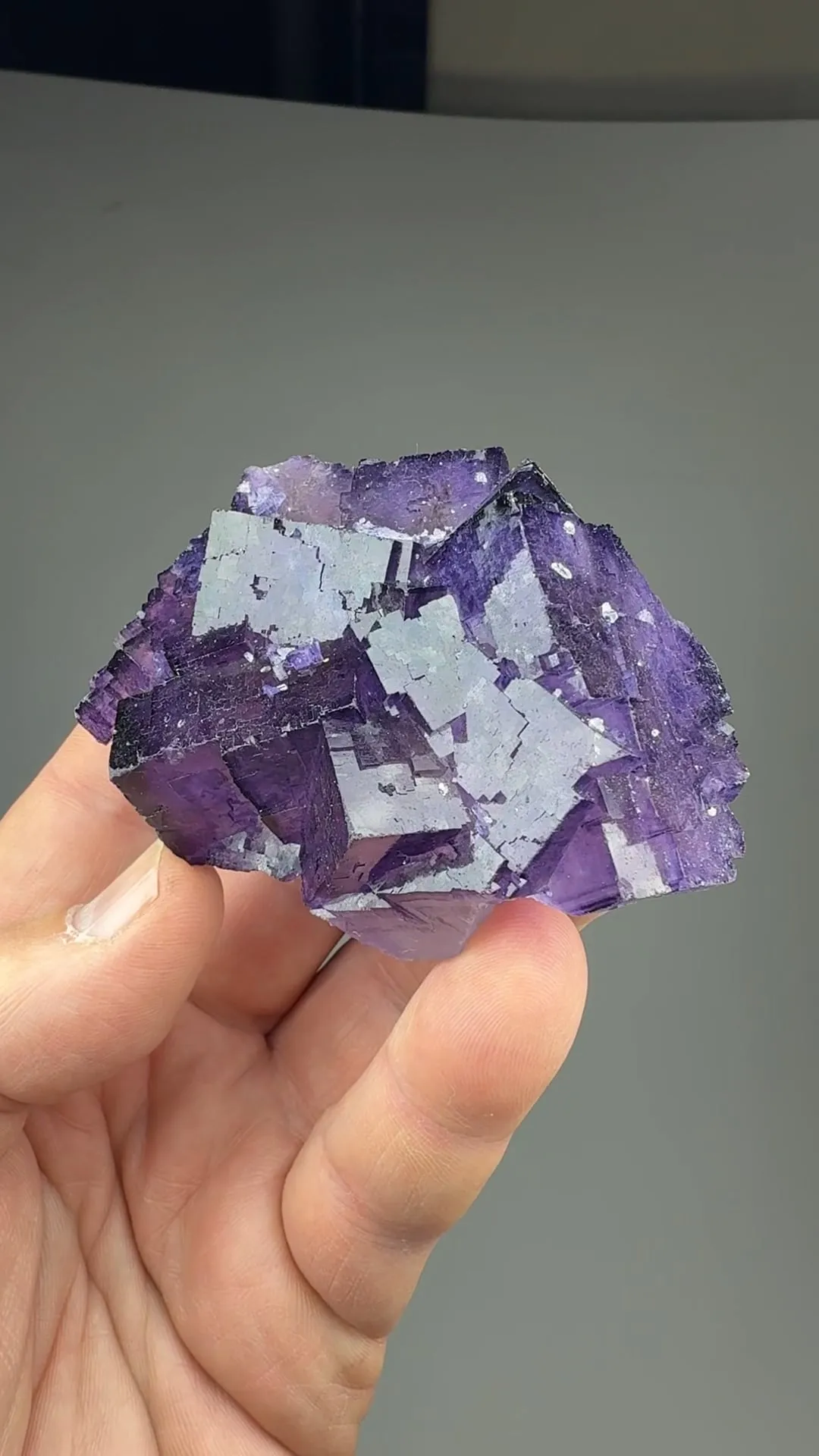 Fluorite with Calcite - image 2