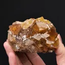 Fluorite with Calcite - image 2