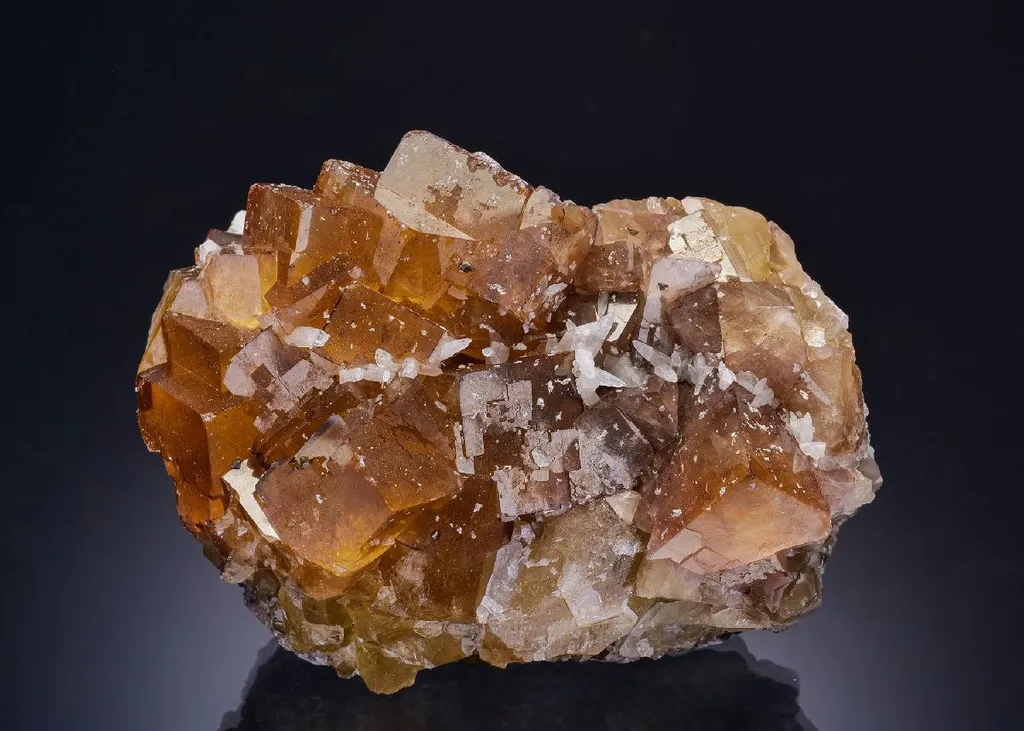Fluorite with Calcite image
