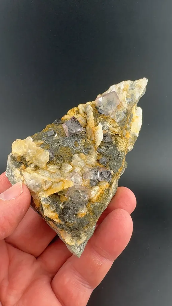 Fluorite with Calcite image