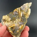 Fluorite with Calcite - image 1