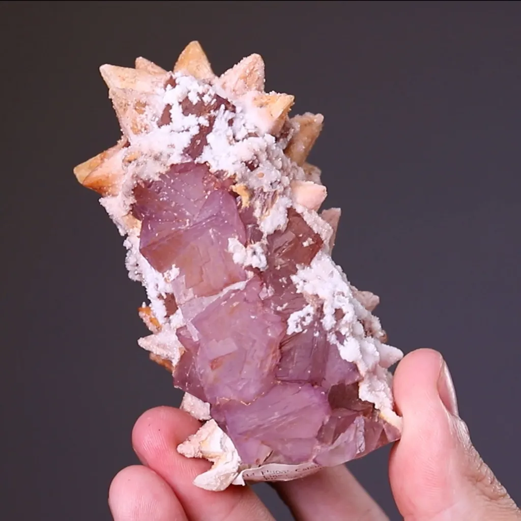 Fluorite with Calcite image