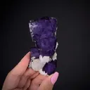 Fluorite with Calcite - image 1
