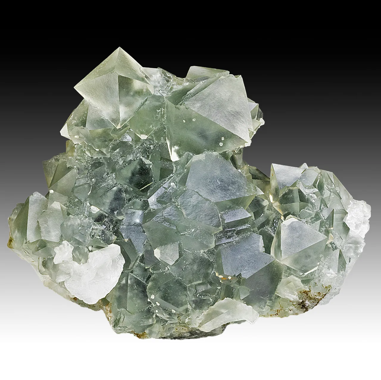 Fluorite with Calcite - image 1