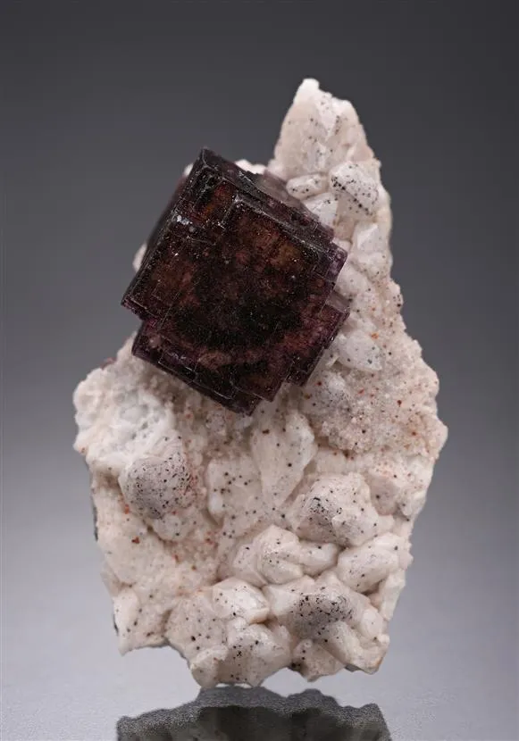 Fluorite with Calcite image