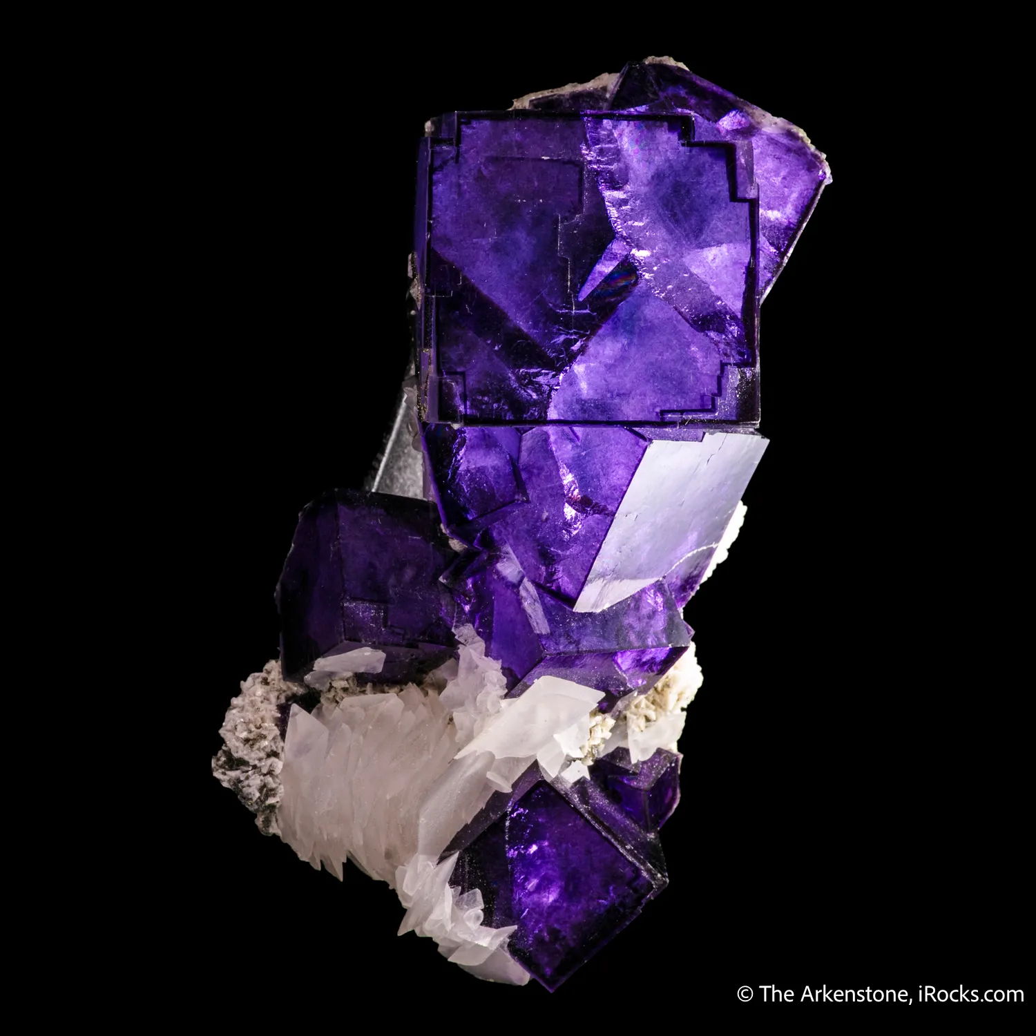 Fluorite with Calcite - image 6