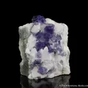 Fluorite with Calcite - image 1