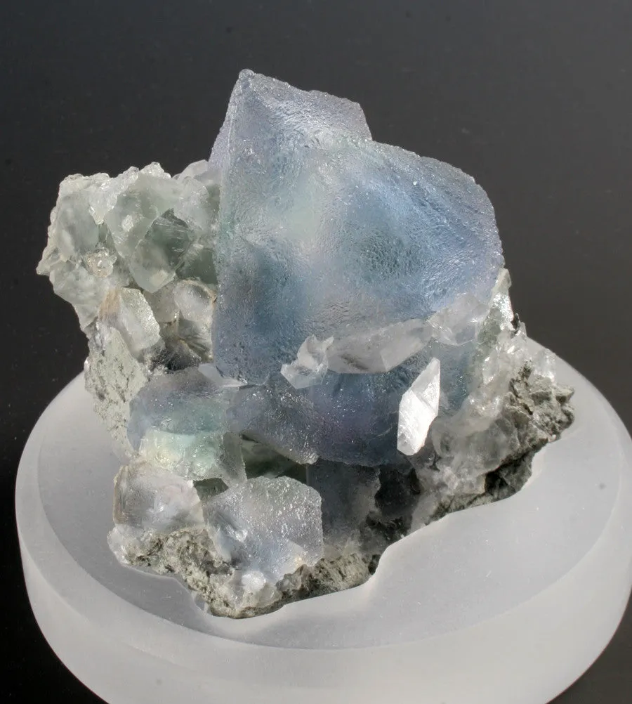 Fluorite with Calcite image