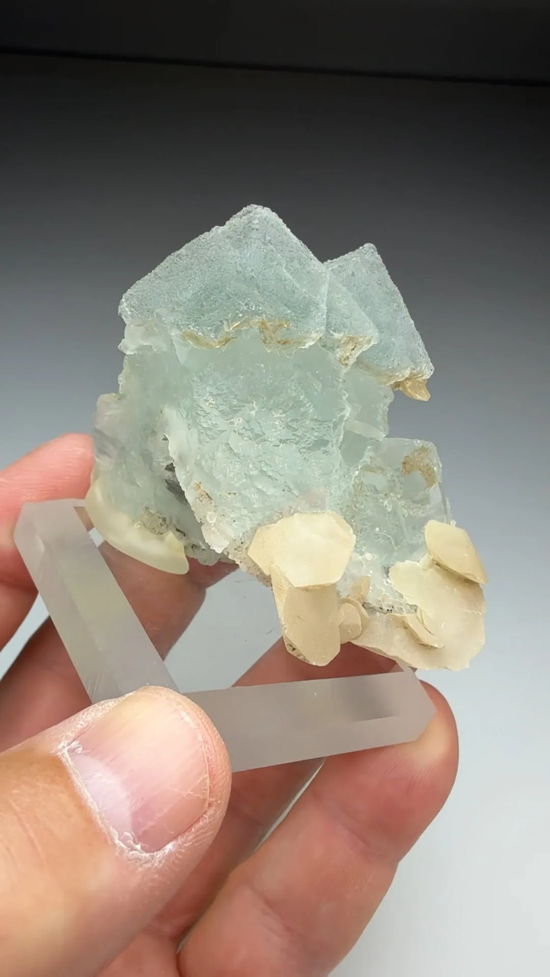 Fluorite with Calcite (758) - image 2