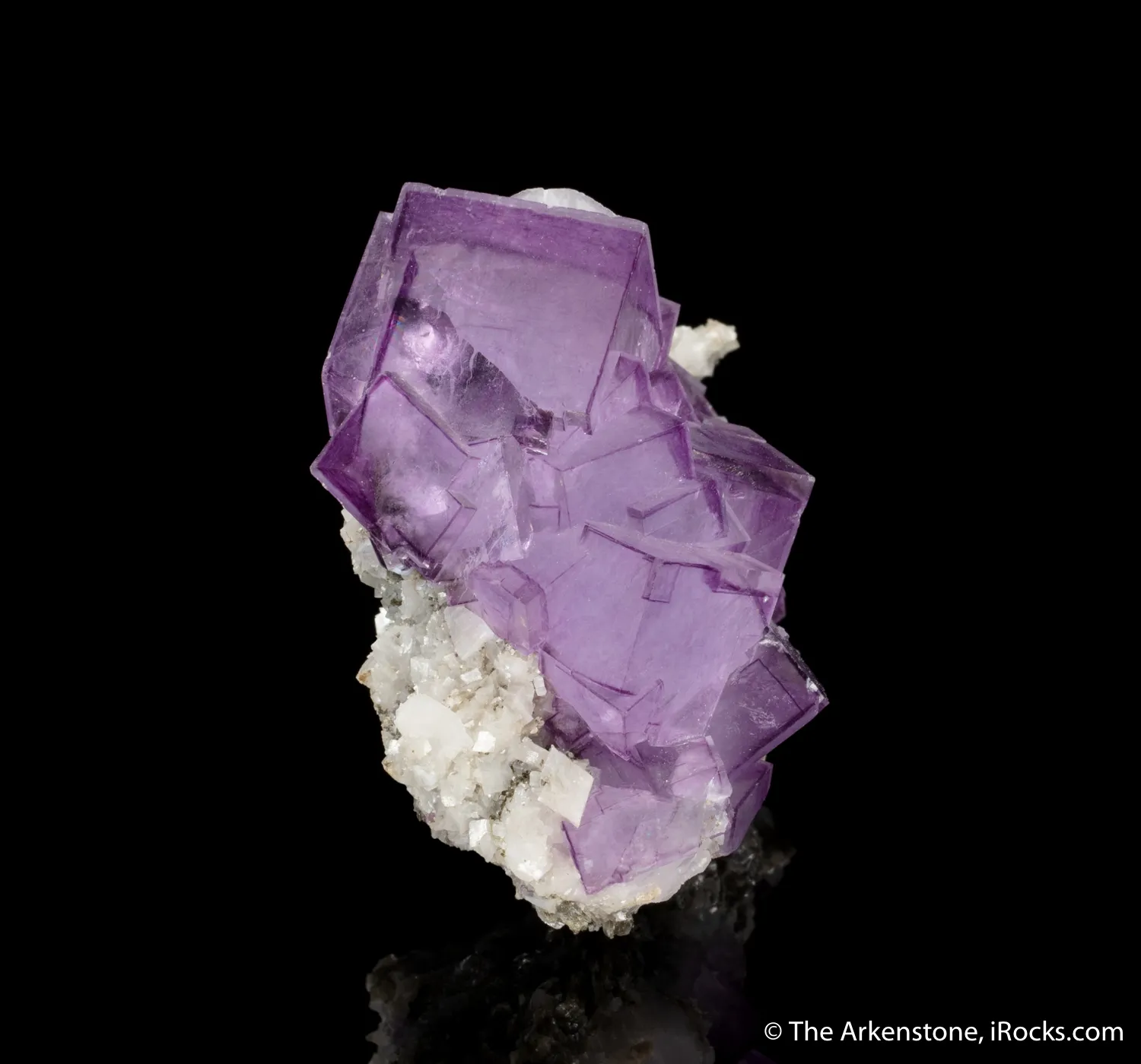 Fluorite with Calcite - image 3