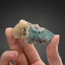 Fluorite with Calcite - image 2