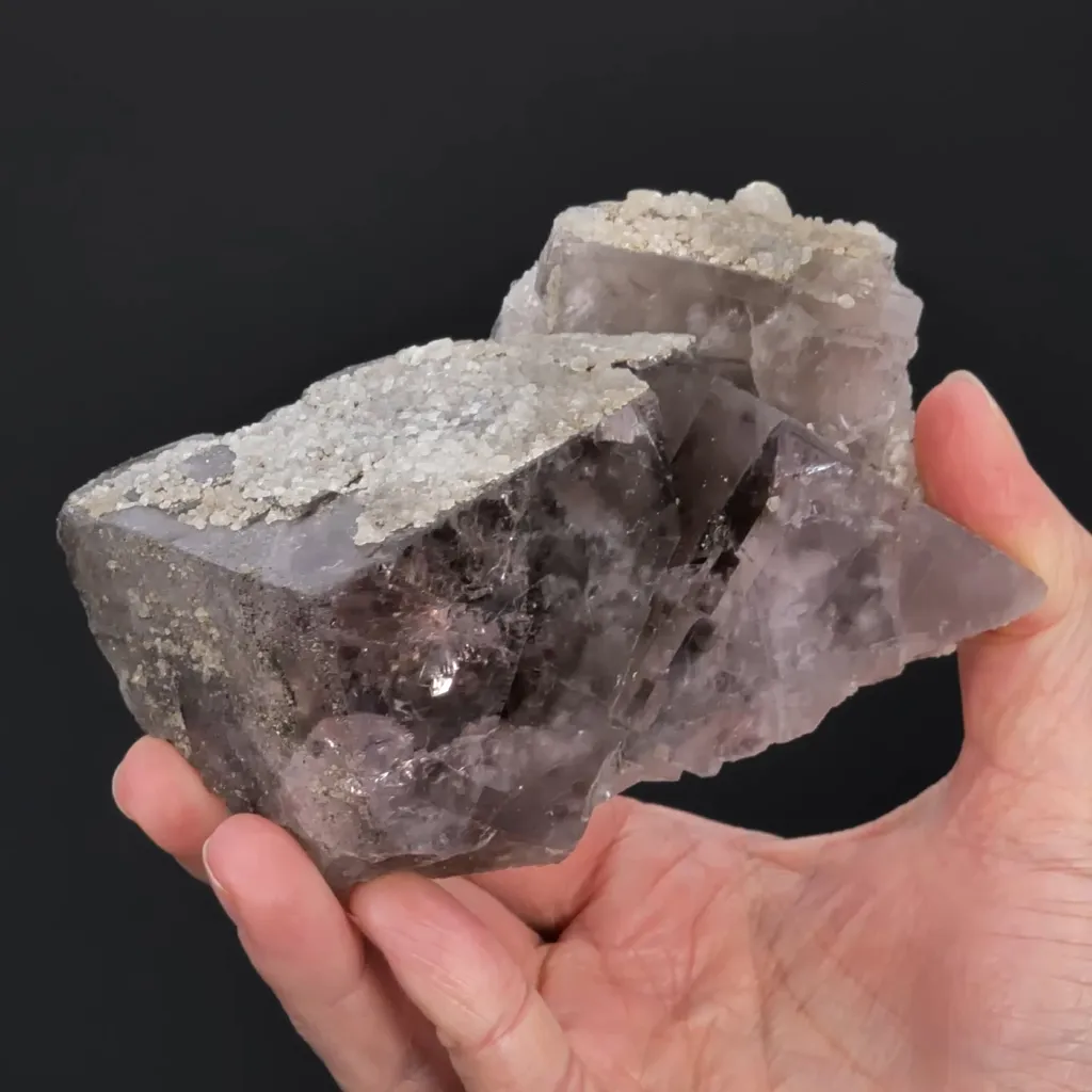 Fluorite with Calcite - image 2