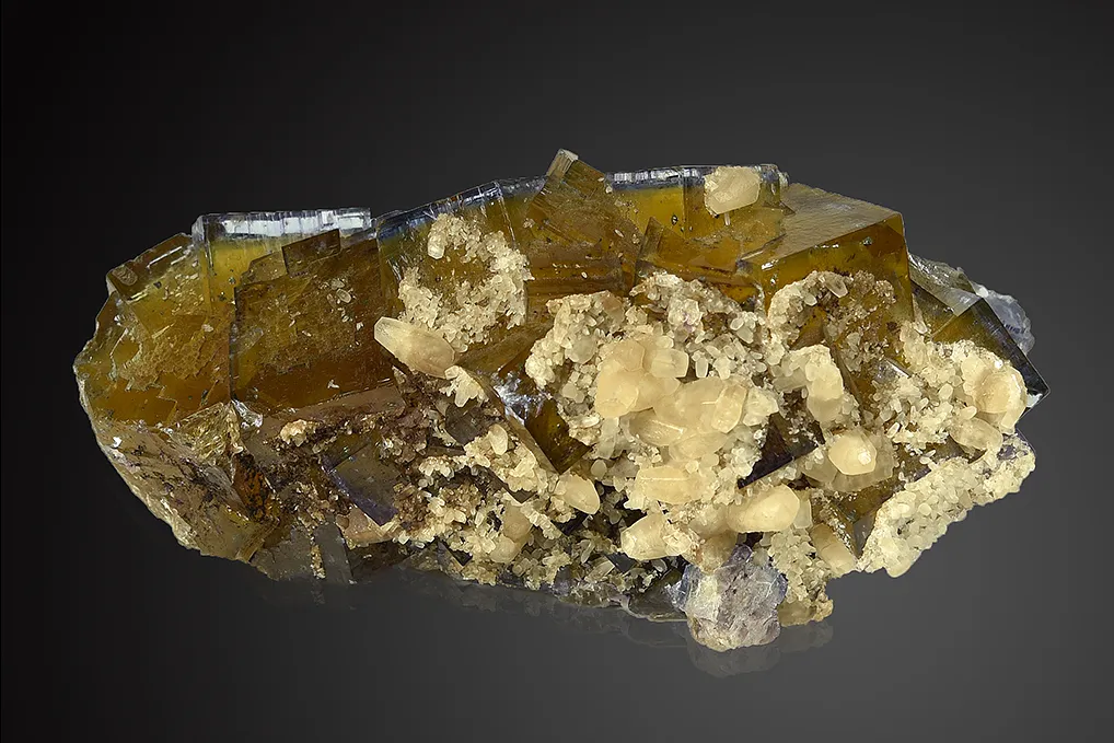 Fluorite with Calcite - image 5