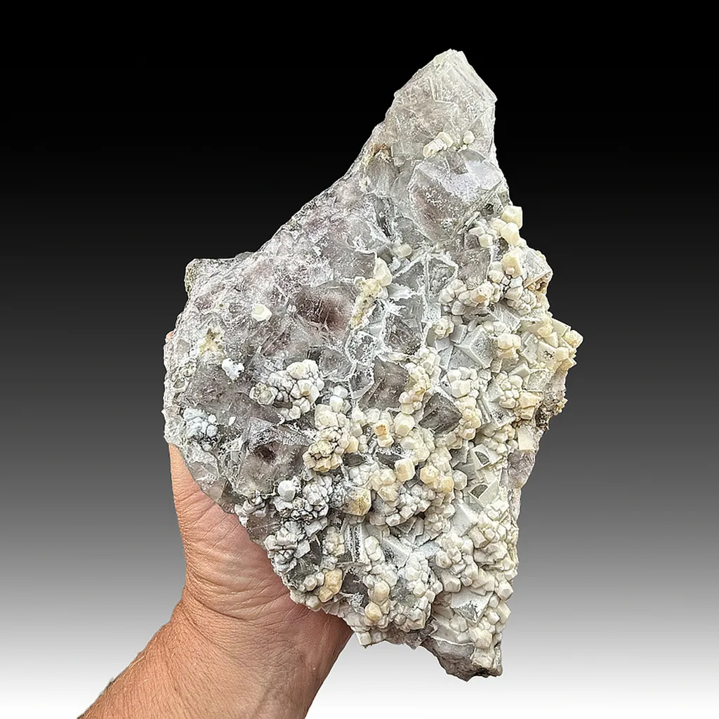 Fluorite with Calcite - image 1