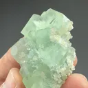 Fluorite with Calcite - image 2