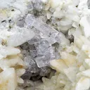 Fluorite with Calcite - image 1