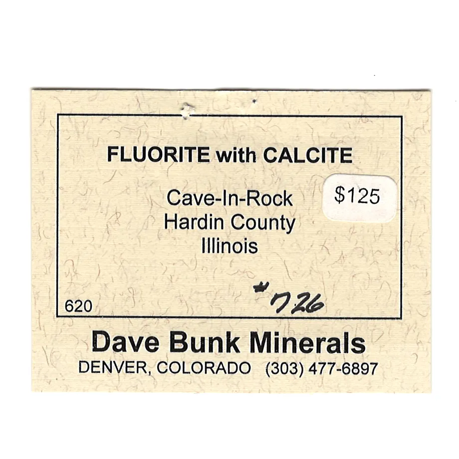 Fluorite with Calcite - image 5