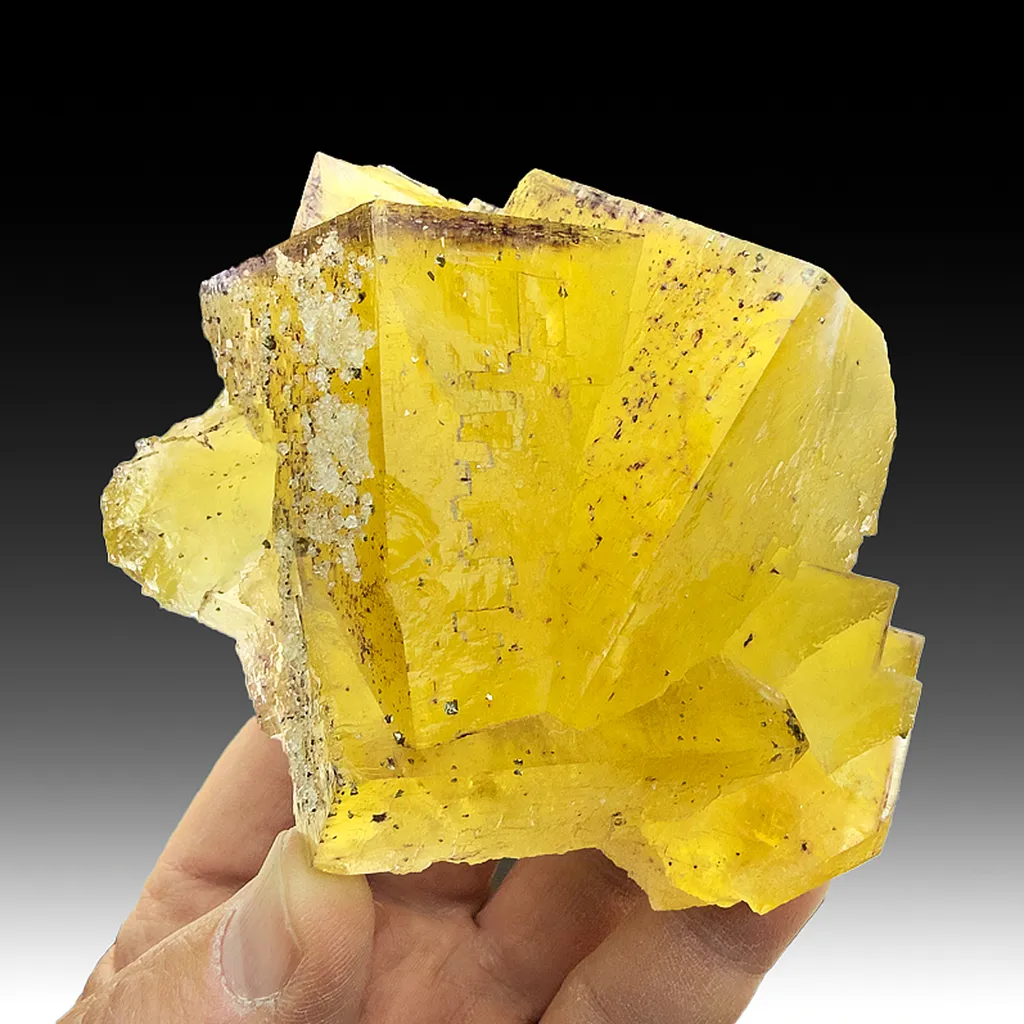 Fluorite with Calcite image