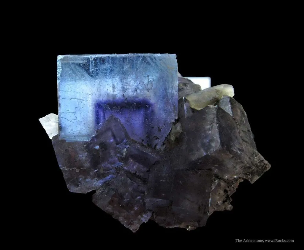 Fluorite With Calcite - image 2