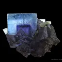 Fluorite With Calcite - image 2