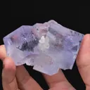 Fluorite with Calcite - image 2
