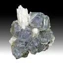 Fluorite with Calcite - image 1