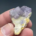 Fluorite with Calcite - image 2