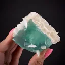 Fluorite with Calcite - image 1