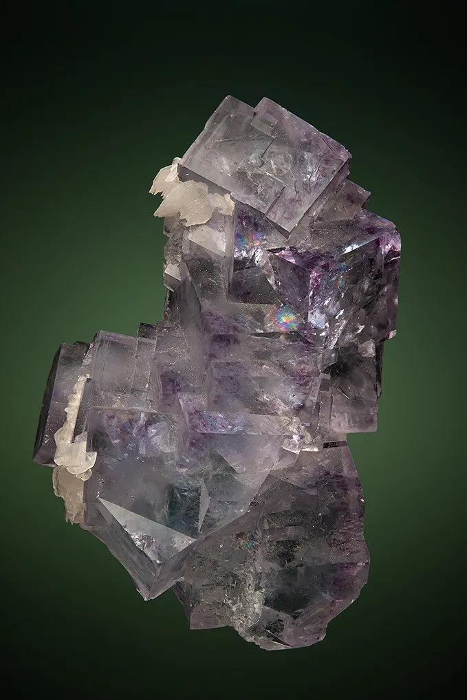 Fluorite with Calcite image