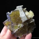 Fluorite With Calcite - image 5