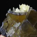 Fluorite With Calcite - image 4