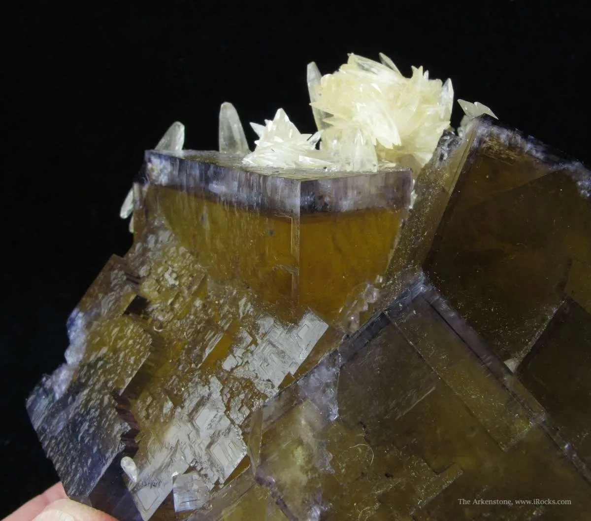 Fluorite With Calcite - image 4
