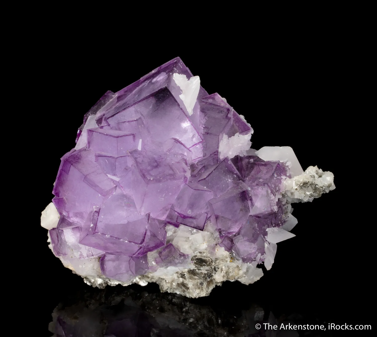 Fluorite with Calcite - image 4