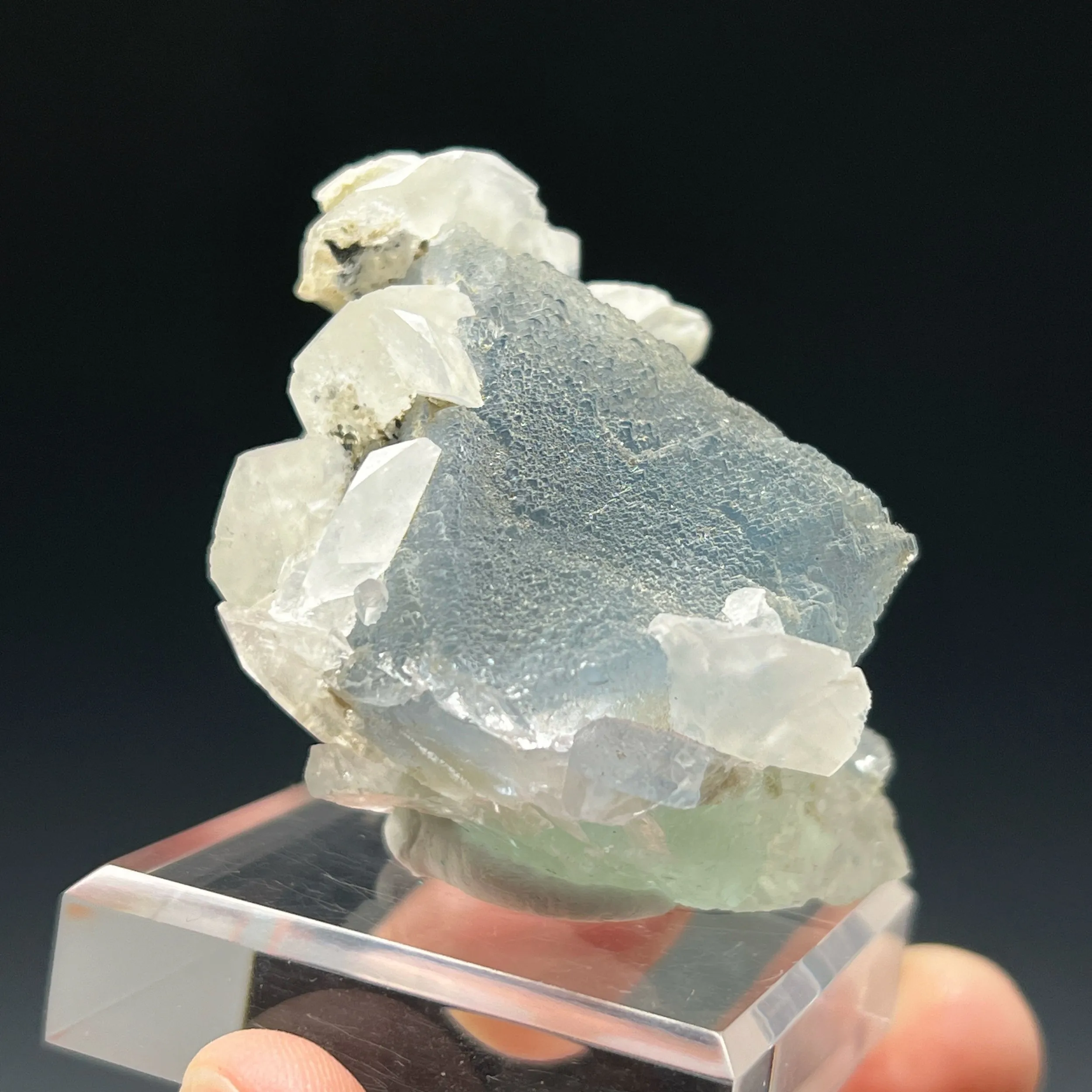 Fluorite with Calcite - image 3