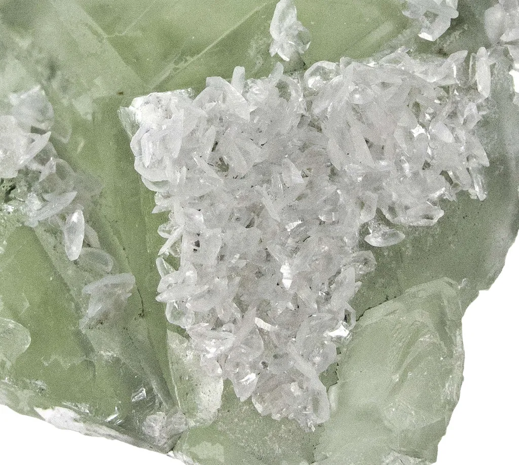 Fluorite With Calcite - image 3