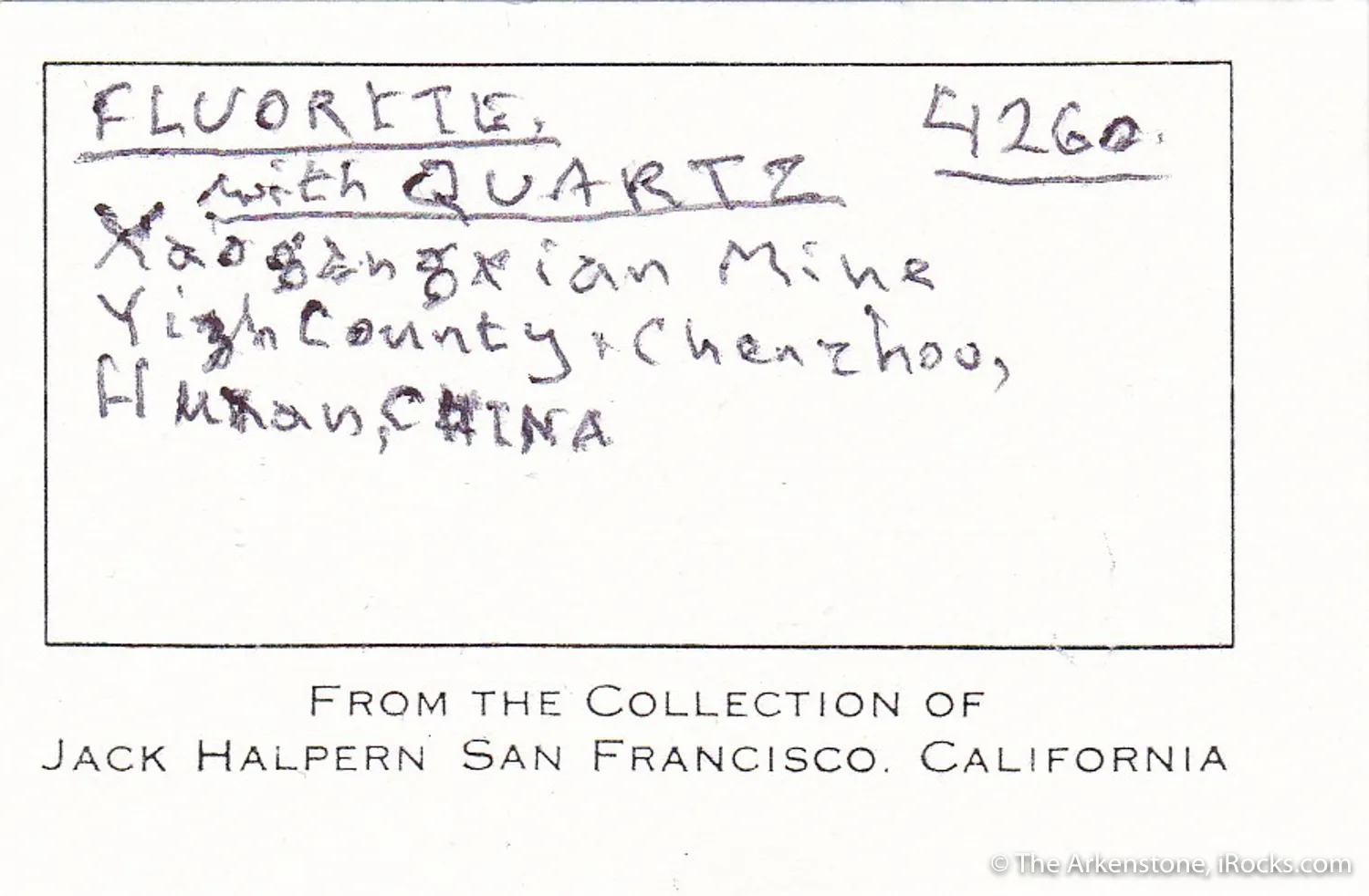 Fluorite with Calcite - image 2