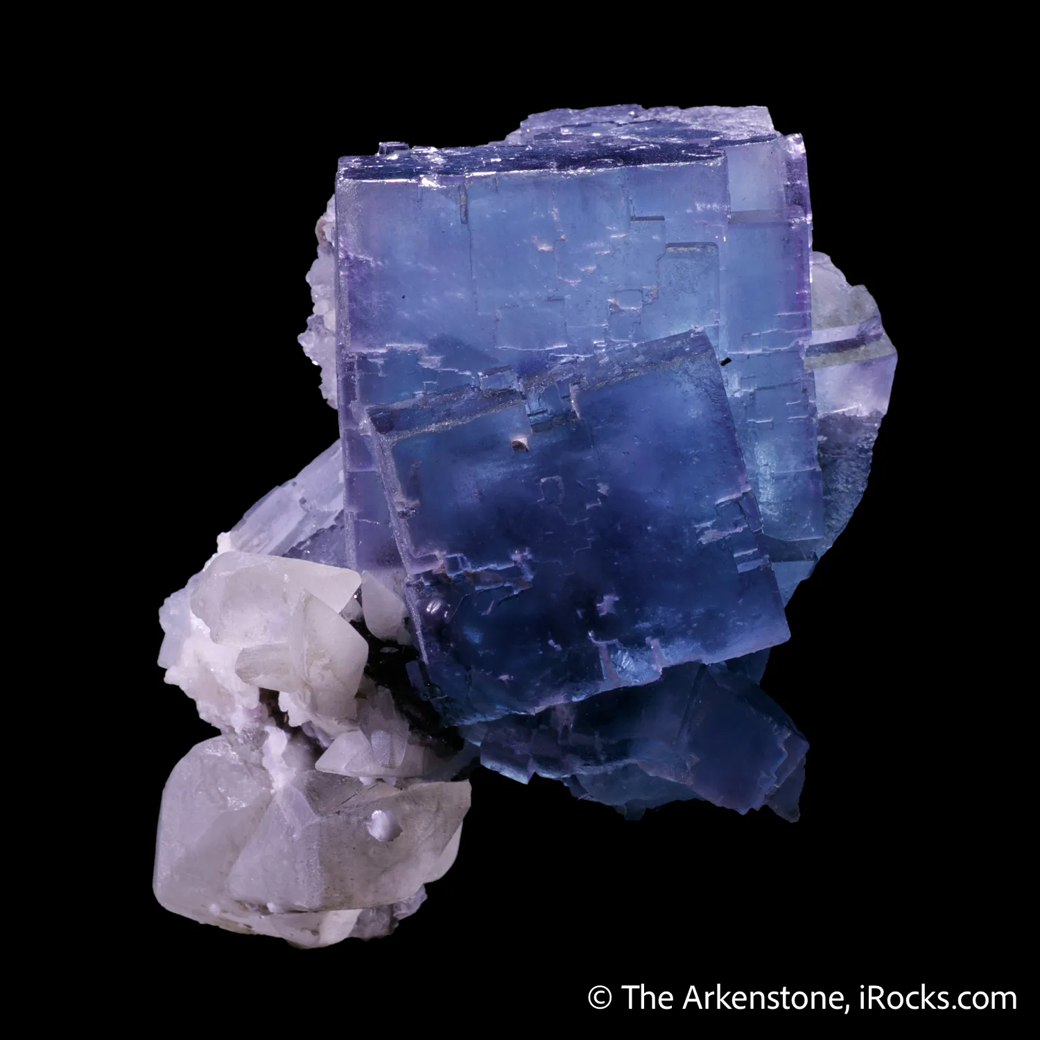 Fluorite with Calcite - image 3