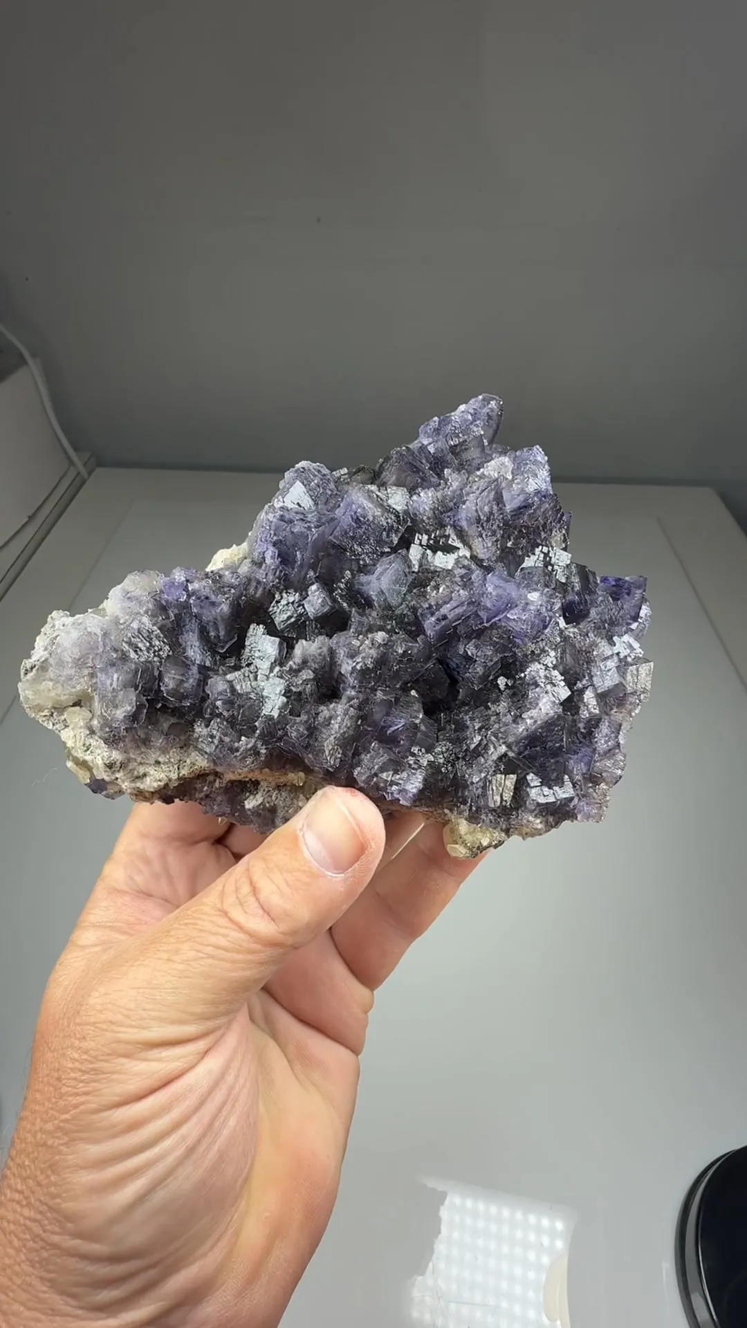 Fluorite with Calcite - image 2