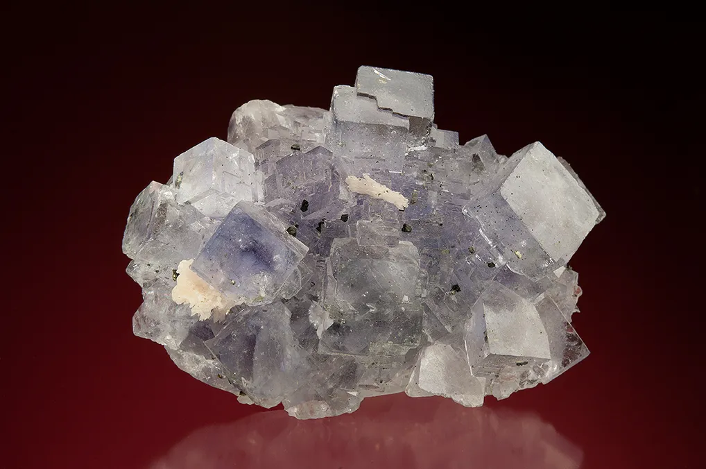 Fluorite with Calcite image
