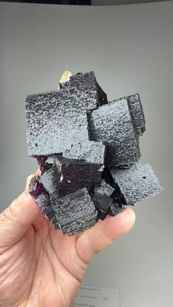Fluorite with Calcite - image 2
