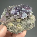 Fluorite with Calcite - image 2