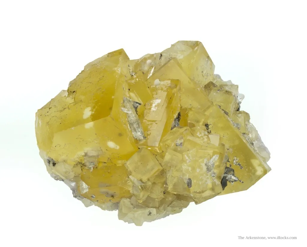 Fluorite With Calcite, and Baryte Inclusions - image 4