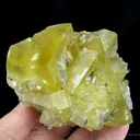 Fluorite With Calcite, and Baryte Inclusions - image 3