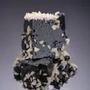 Fluorite with Calcite and Chalcopyrite - image 1