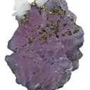 Fluorite With Calcite and Chalcopyrite - image 2
